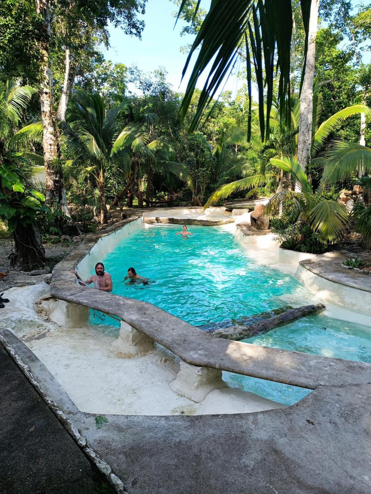 Zapote En Rancho Jaguares Jungle Retreat Acampamento Tulum
