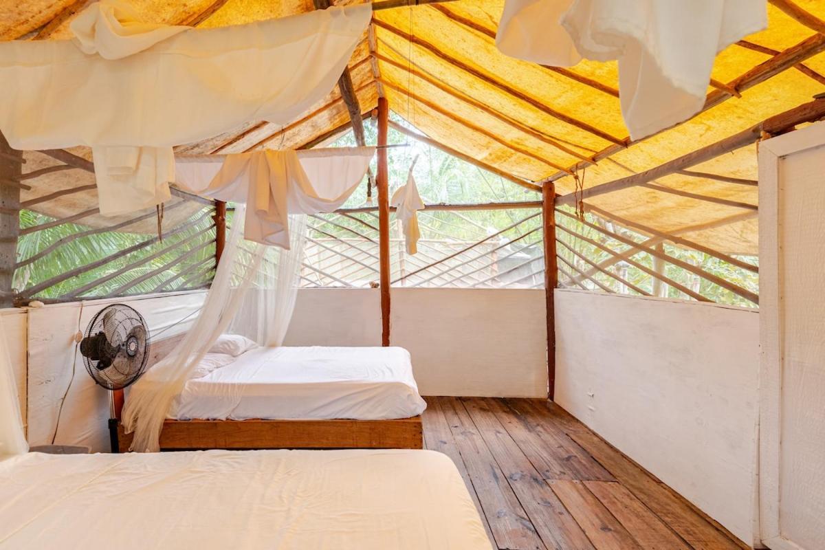 Zapote En Rancho Jaguares Jungle Retreat Acampamento Tulum